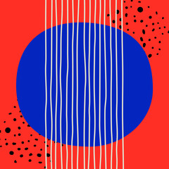 abstract background with shapes and lines