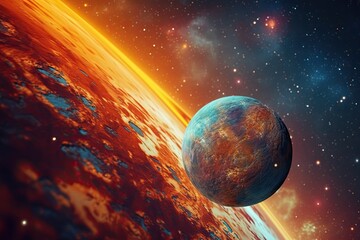 planet mercury copy space generative ai