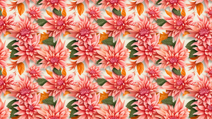 Flowers Background (Generative AI)