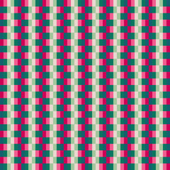 geometric background  shape pink green endless connect gift wrap t-shirt pattern book cover