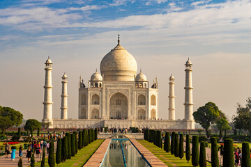 Taj Mahal India, Agra march 29 2023  7 world wonders