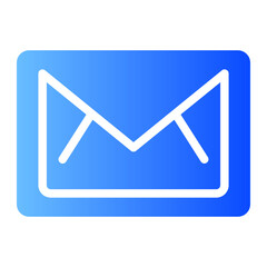 mail gradient icon