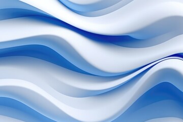Abstract white and blue color background. Generative AI