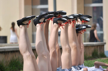 Pies cansados después de bailar sevillanas