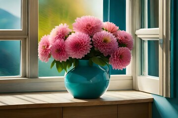 flowers in vase