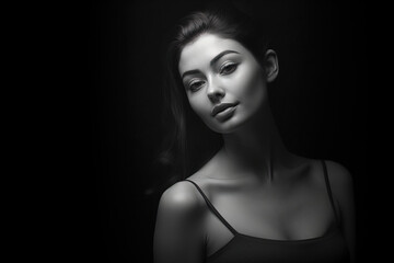 Beauty in black and white
