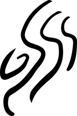 abstract hand drawn element