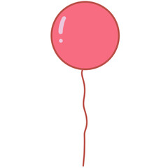 a floating balloon