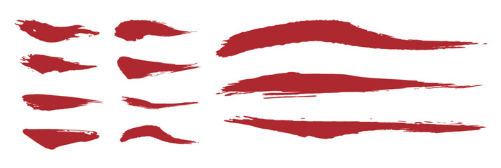 brush strokes. Brush touch material. Japanese style design.	