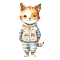 Cat in Pajamas