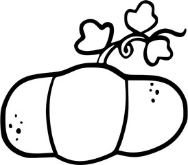 Pumpkin outline