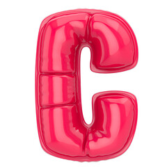 Font With Number 3D Render