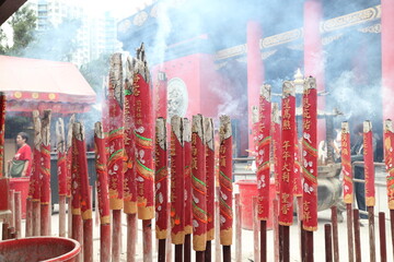 Incenses at Che Kung Miu