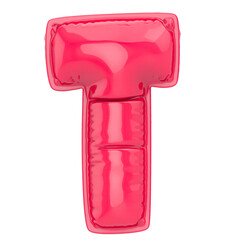 Font With Number 3D Render