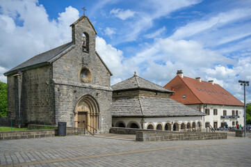 The Chapel Sancti Spiritus in Roncesvalles, Spain