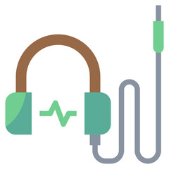 headphones line icon,linear,outline,graphic,illustration