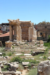 Baalbek Roman Ruins, Lebanon - Remains of the round aphrodite temple
