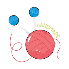 Handmade doodle vector outline Sticker. EPS 10 file