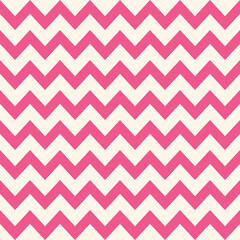 White and pink Chevrons seamless pattern background retro vintage design