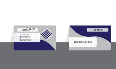 Modern and simple business card  illustration design with front and back  Corporate Business Card Layout, Creative business card, name card, visiting cards, visit card.