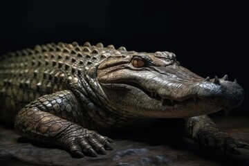 Fototapeta premium Crocodile. Generative AI.
