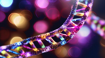 Painting the DNA Canvas with Vivid Hues, Generative AI