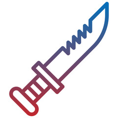 knife line icon,linear,outline,graphic,illustration
