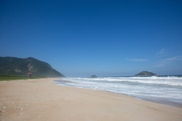 Praia Grumari no Rio de Janeiro