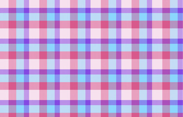 Plaid fabric pastel color graphic