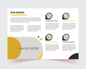 Fototapeta premium Corporate company profile brochure, annual, flyer design, set, company profile, brochure set, cover, report, booklet business proposal layout concept design, creative shape, book cover, finance