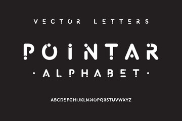 Fototapeta na wymiar Simple Minimal Rounded modern font design alphabet letters vector. Elegant font alphabet English letters minimalist design.Lettering.Alphabet creative letters. Modern alphabetic typography. Uppercase