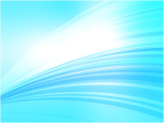 インターネットテクノロジーイメージの波形アブストラクト背景_ライトブルー