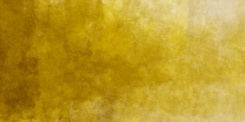 creative yellow gradient watercolor paint on grunge paper or concrete background. abstract liquid fluid texture for background, banner. watercolor bleed and fringe.