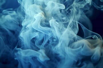 Fototapeta premium Organic fluid smoke flow background, sharp focus, shallow dof Generative AI