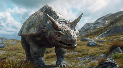 Fototapeta premium Ancient creature concept