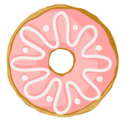 Illustration of a donut