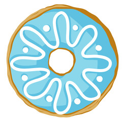 Illustration of a donut