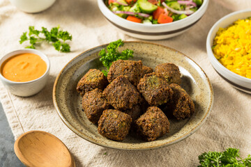 Homemade Mediterranean Chickpea Falafel
