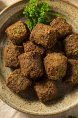 Homemade Mediterranean Chickpea Falafel