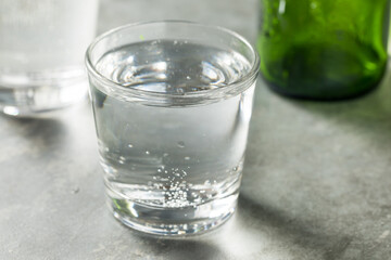 Cold Refreshing Sparkling Mineral Water