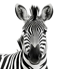 Fototapeta na wymiar portrait of zebra