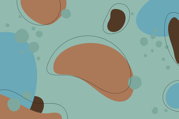 Abstract trendy artistic background template