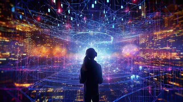 Stunning Visualization of Digital Space