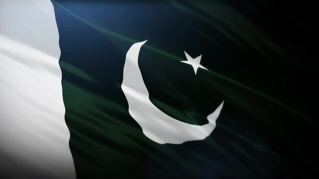 Flag of Pakistan 4K