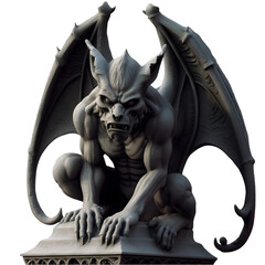Gargoyle, Gothic Mythical Gargoyle Statue