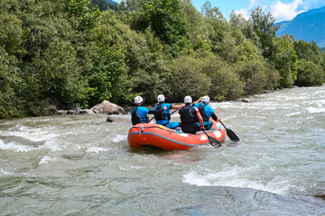 rafting fiume noce val di sole