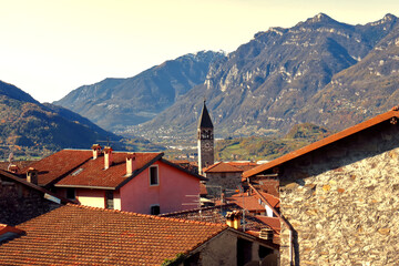Bienno one of the most beautiful villages in Italy.