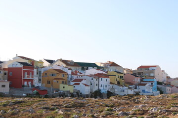 houses in the village peniche