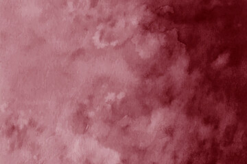 Abstract burgundy watercolor background. Vector water color texture. Red watercolour background. Maroon watercolor texture