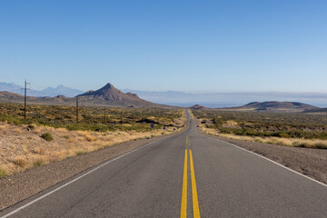 Traveling on the Ruta40 in the Province Mendoza in Argentina, South America